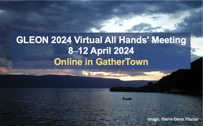 Photo: GLEON 2024 Virtual Meeting.