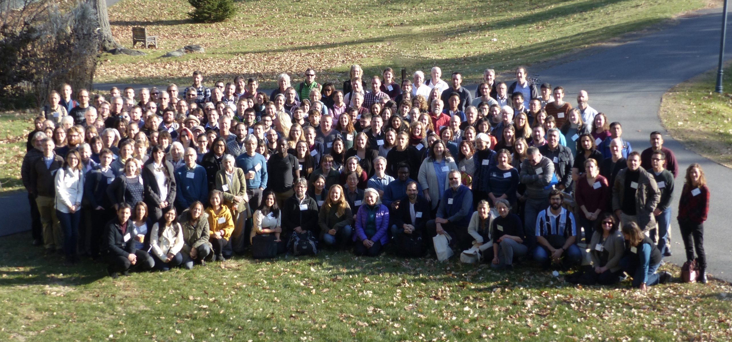 Photo: GLEON 19 Meeting Group Photo, Mohonk Lake, NY. Credit: Midge Eliassen.