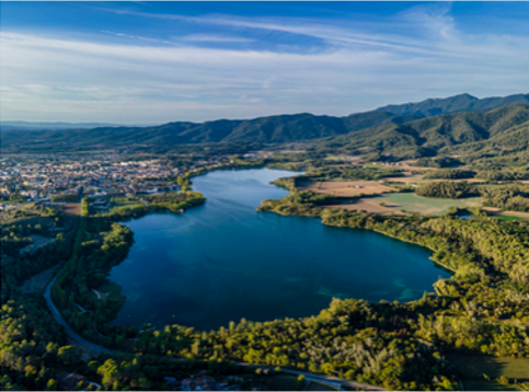 Image: Lake Bayoles, Spain.