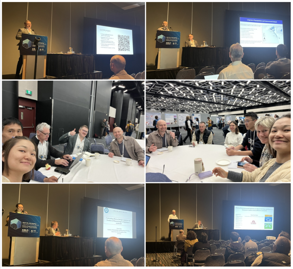 Photo: AP-GLEON session at ASLO-SIL joint meeting.