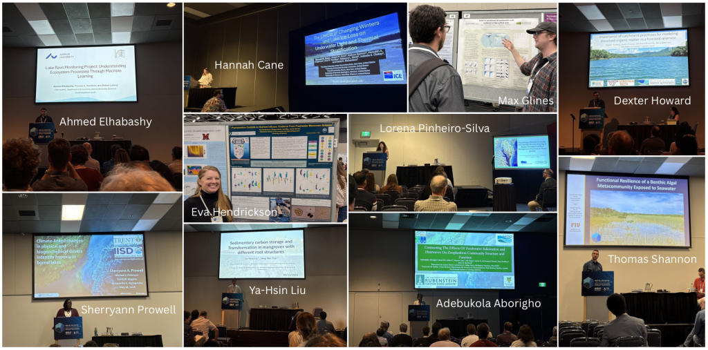 Photo: GLEON presenters at the ASLO-SIL joint meeting. 
