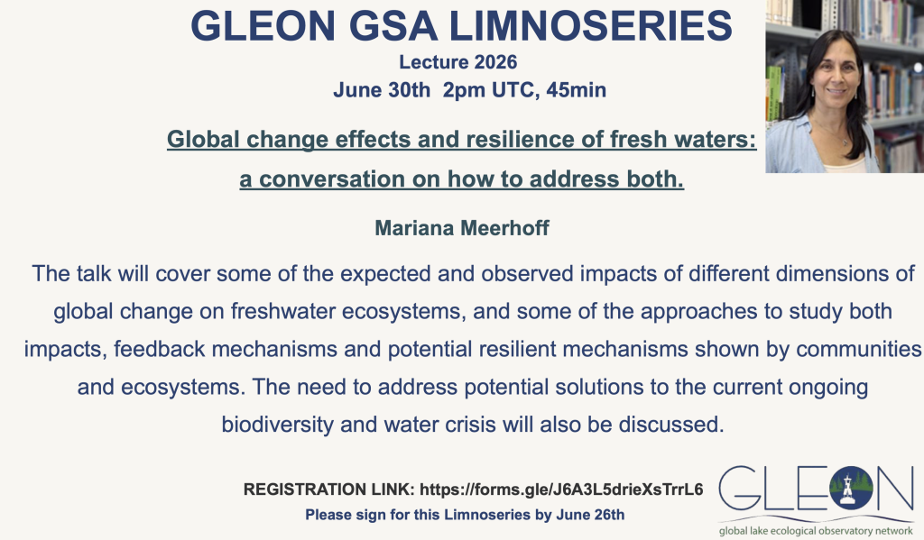 Image: GSA Limnoseries June 2026 Flyer.